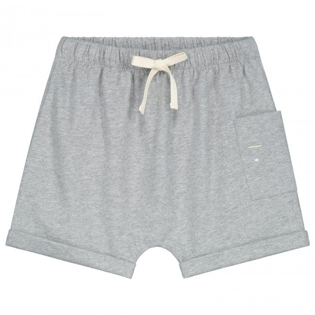 Pocket Shorts - Grey Melange
