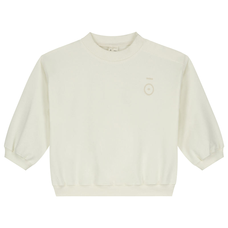Baby Dropped Shoulder Sweater - Cream