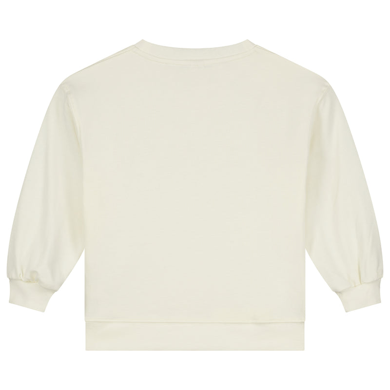 Dropped Shoulder Sweater - Cream