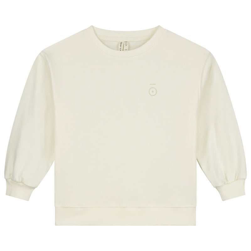 Dropped Shoulder Sweater - Cream