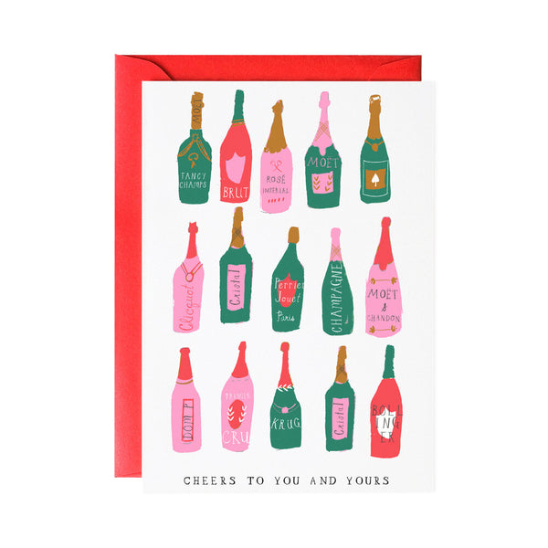 Let's Make a Toast | Holiday Greeting Card