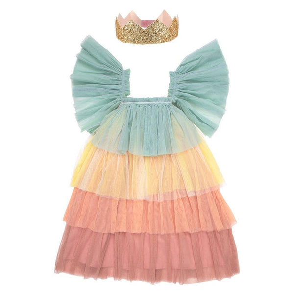 Rainbow Ruffle Princess Dress Up