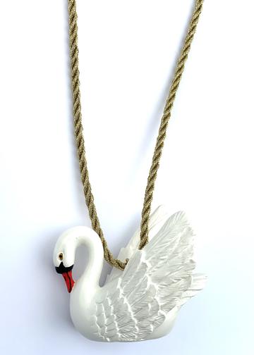 White Swan Necklace