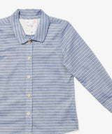 Jefferson Shirt | Chambray Stripe