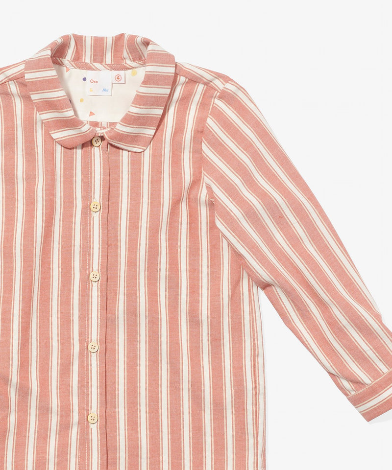 Jefferson Shirt - Holiday Stripe