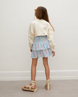 Savey Layered Skirt | Flower Pastel