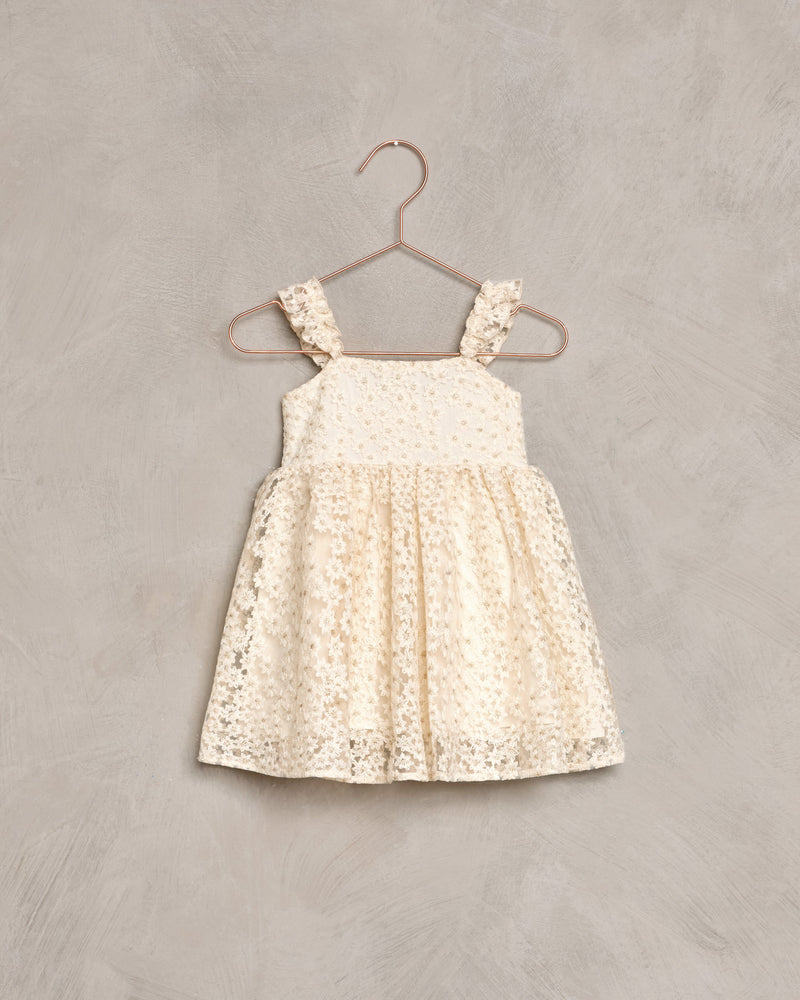 Mara Dress | Ivory Daisy