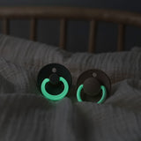 Bibs Glow Pacifier 2 Pack - Sage