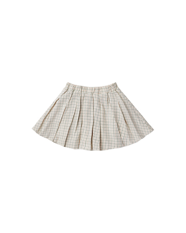 Pleated Skirt | Laurel Plaid