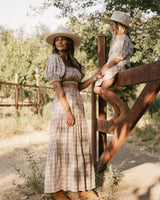 Joelle Skirt | Mocha Plaid