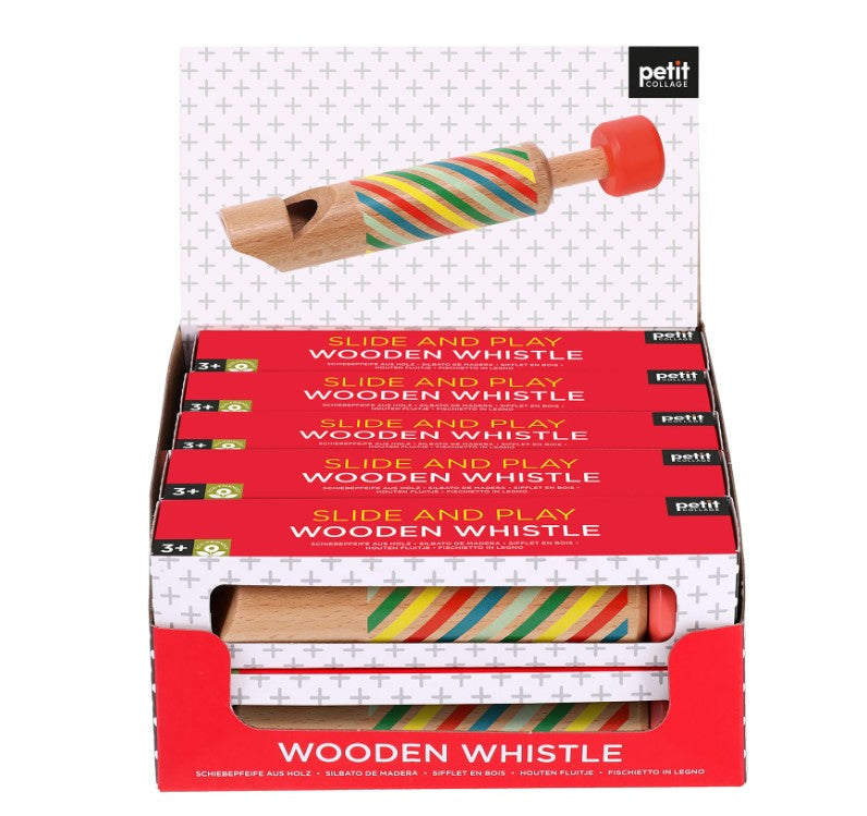 Slide and Play Wooden Whistle
