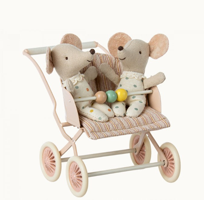 Stroller, Baby mice - Rose