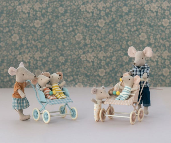 Stroller, Baby mice - Rose