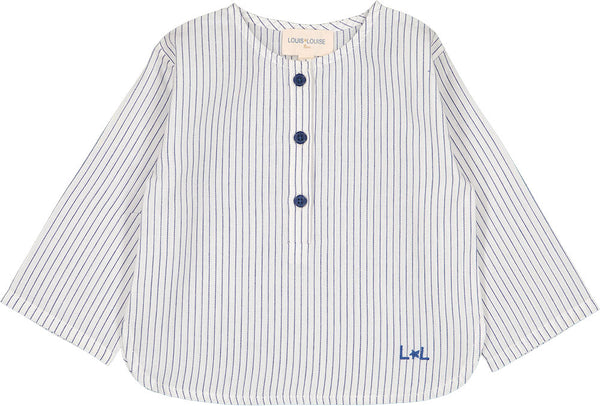 Baby Shirt Oncle | Navy Stripe