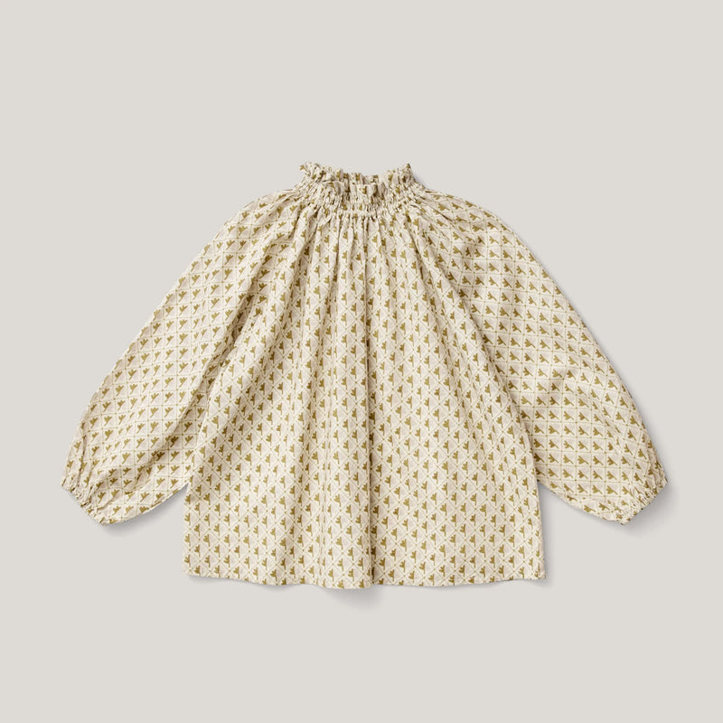 Imelda Blouse | Leaf Print