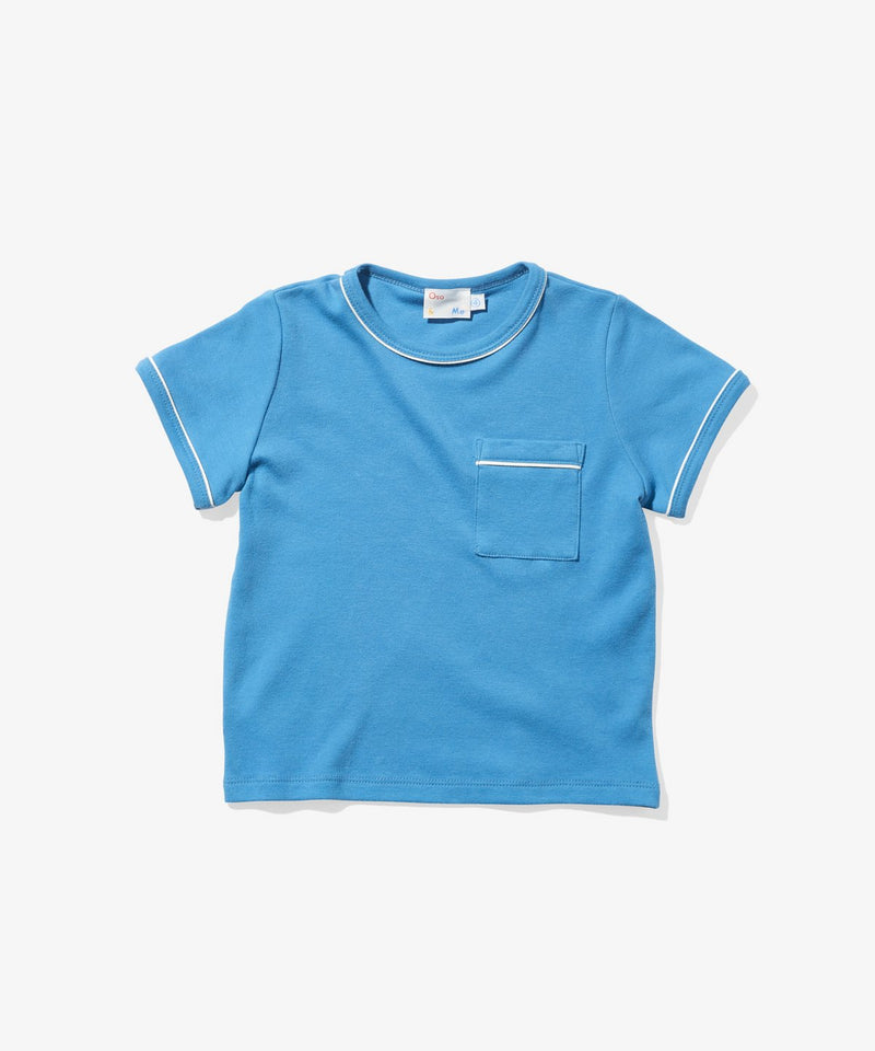Willie Piped Tee - Blue