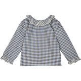 Baby Blouse | Carreau Indigo