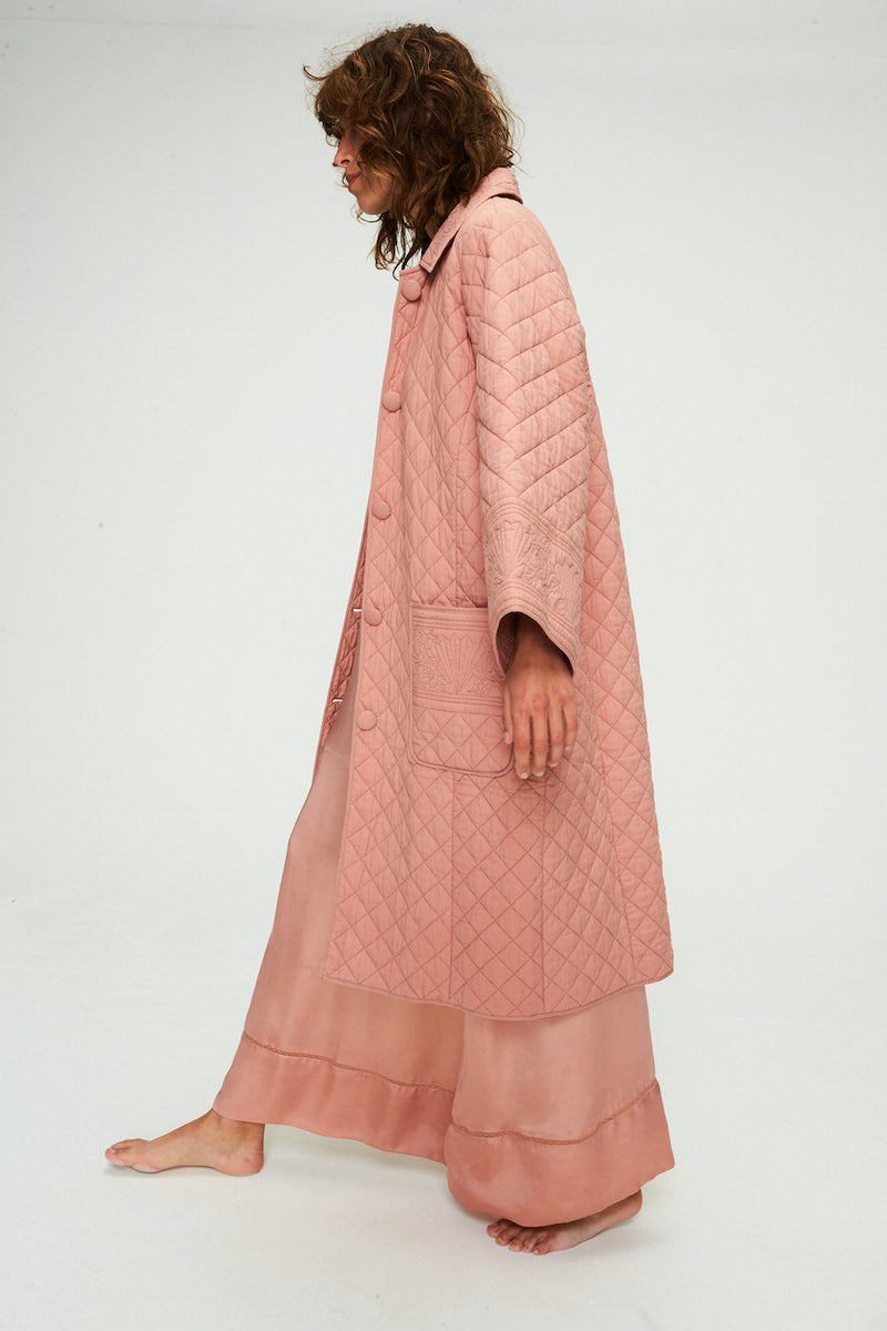 Waterlily Coat | Vintage Rose