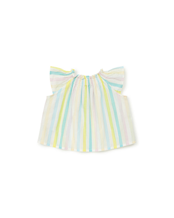 Candy Stripe Baby Blouse