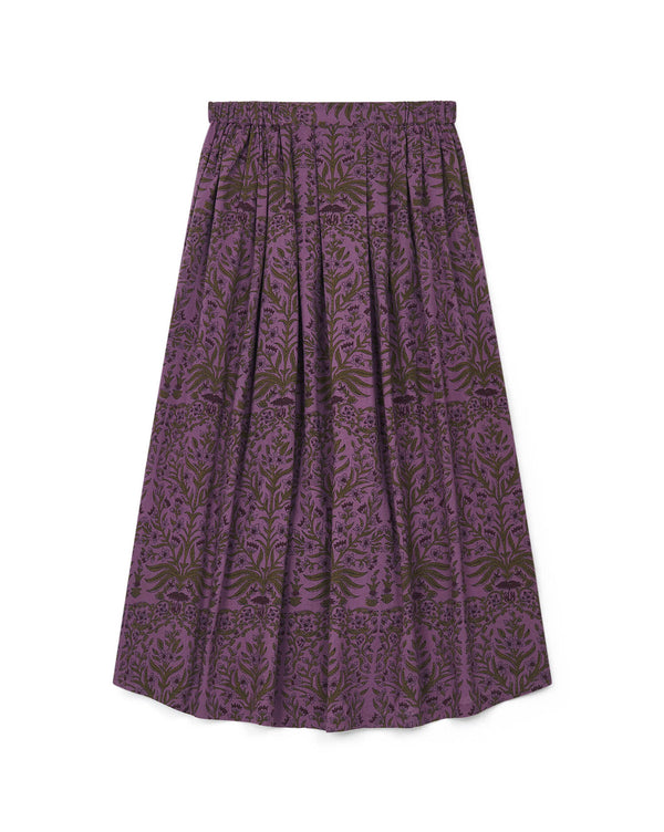 Womens Block Print Skirt