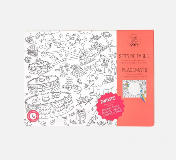 Coloring Placemats