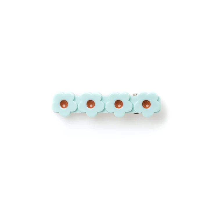 Clip Pack | Glacier Flower Pigtail Set