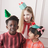 Mixed Christmas Party Hats (x6)