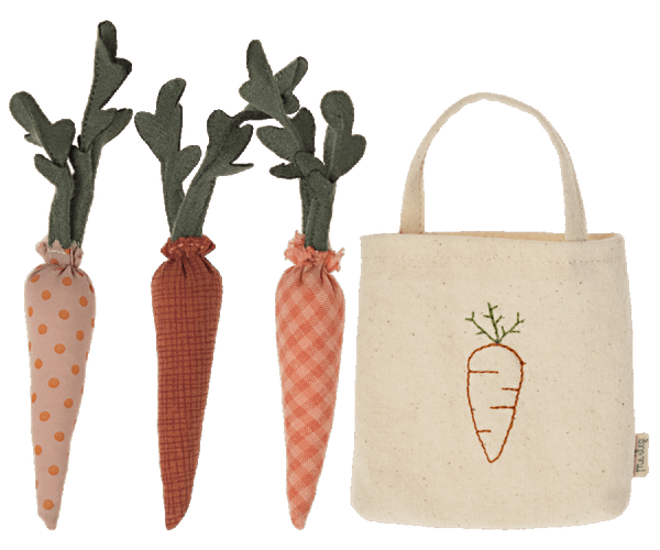 Carrots in Shopping Bag