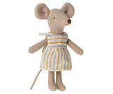 Big Sister Mouse in Matchbox | Spring Striped Dress