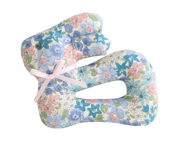 My First Bunny Rattle | Liberty Blue