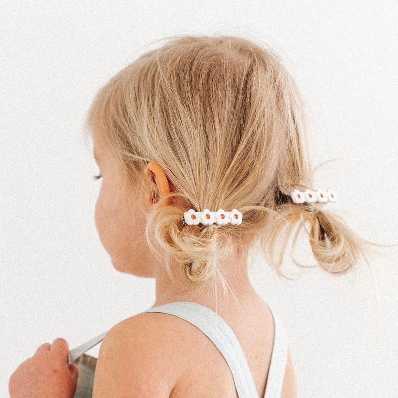 Clip Pack | Cloud Flower Pigtail Set