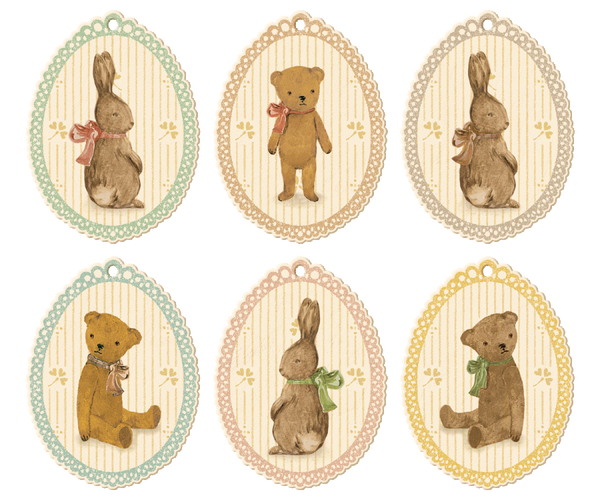Gift Tags | Bunnies and Teddies