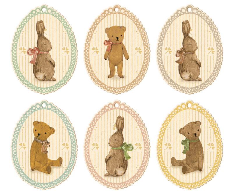 Gift Tags | Bunnies and Teddies