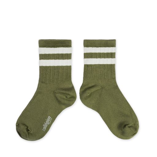 Nico Varsity Socks | Olive