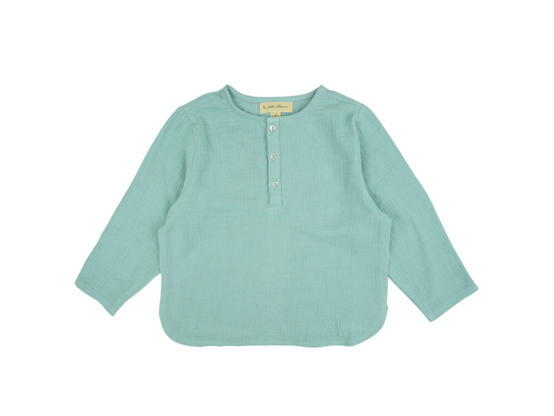 Kurta Top | Water Green Gauze
