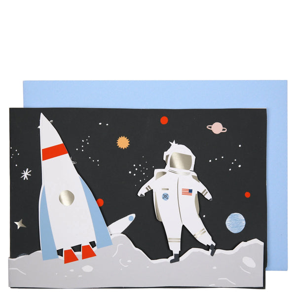 Space 3D Scene Card