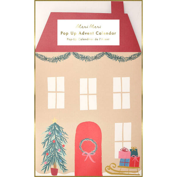 Santa's House Pop Up Advent Calendar