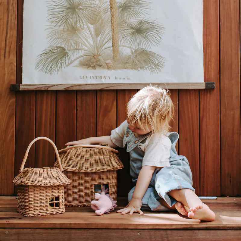 Rattan Hutch Basket