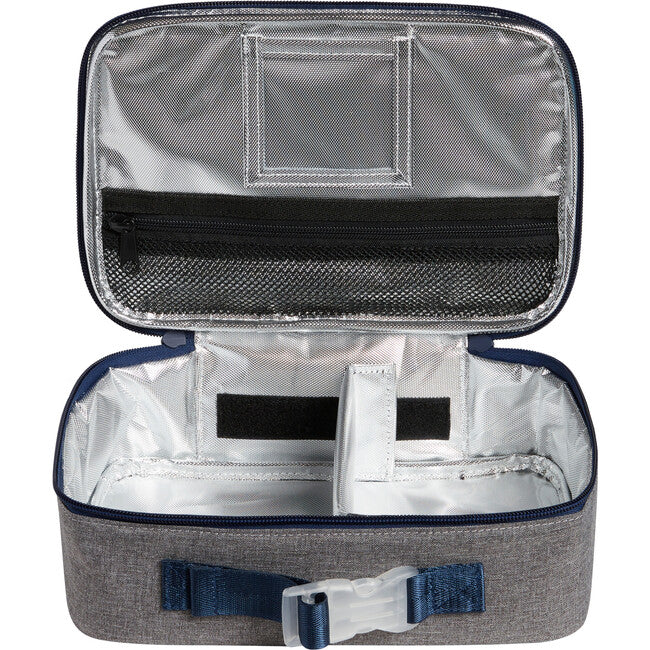 Rodgers Lunch Box | Navy/Heather Grey