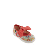 Liberty Floral Bow Mary Jane | Coral