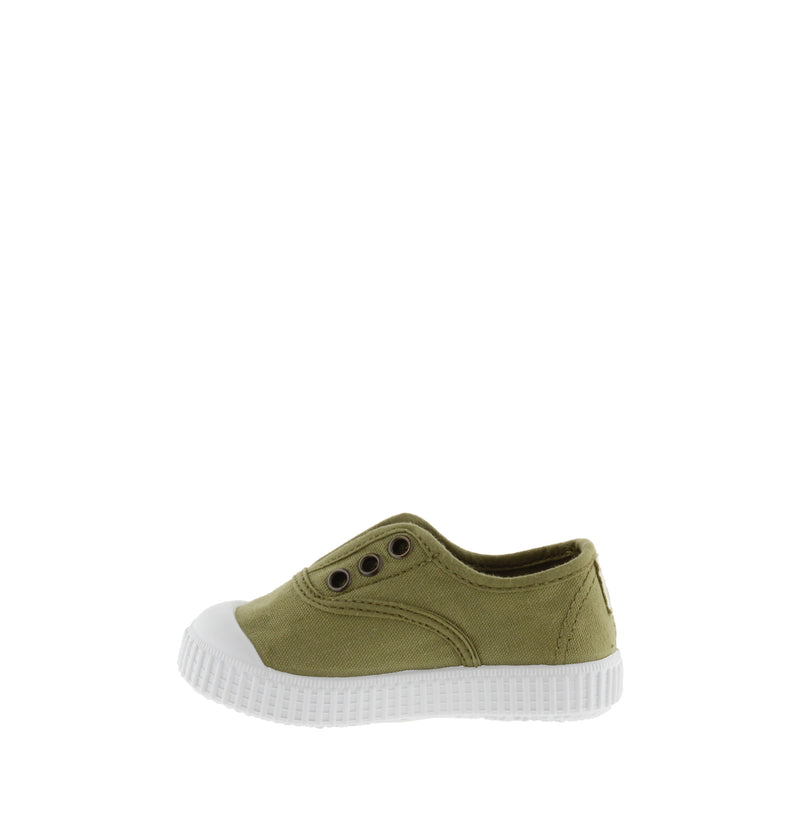 Canvas Slip-On - Olive