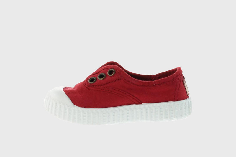 Canvas Slip-On - Red