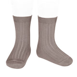 Ribbed Socks - Praline