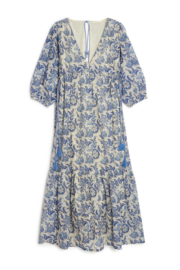 Dress Bali | Blue Indian Bloom