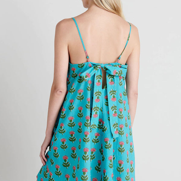 Womens Short Sterralda Dress | Blue Cornflower
