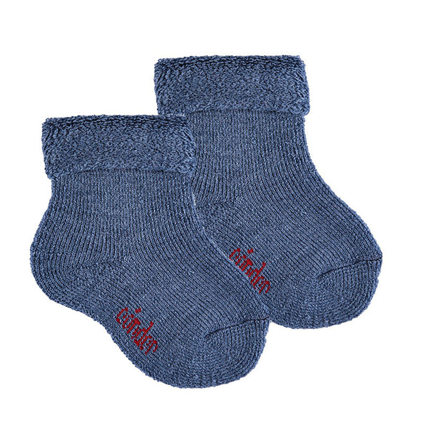 Wool Terry Sock - Jeans