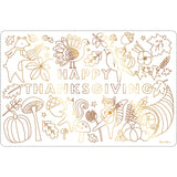 8 Thanksgiving Coloring Placemats